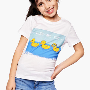 Детска тениска Lycra Cotton Touch 