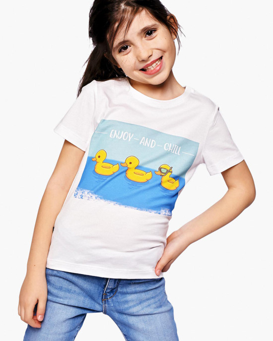 Детска тениска Lycra Cotton Touch