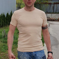 Мъжки тениски SLIM MAN LYCRA Мъжки тениски SLIM MAN LYCRA