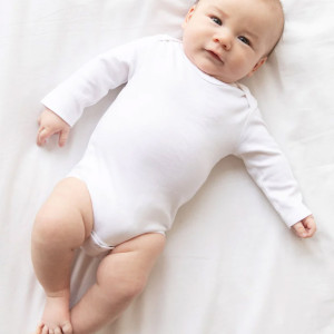 Бебешко боди с дълги ръкави COTTON