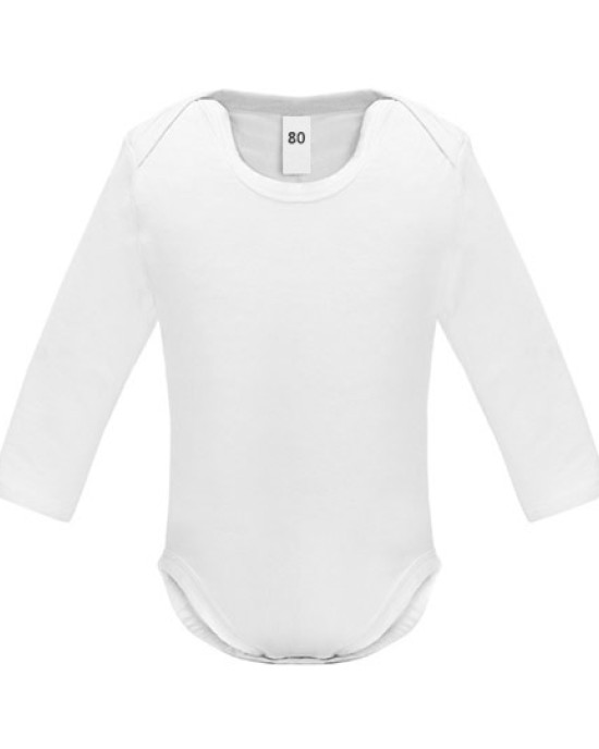 Бебешко боди с дълги ръкави COTTON