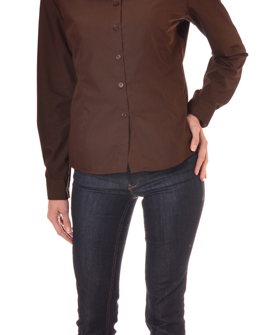 Официална риза Lady Poplin Plain