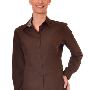 Официална риза Lady Poplin Plain