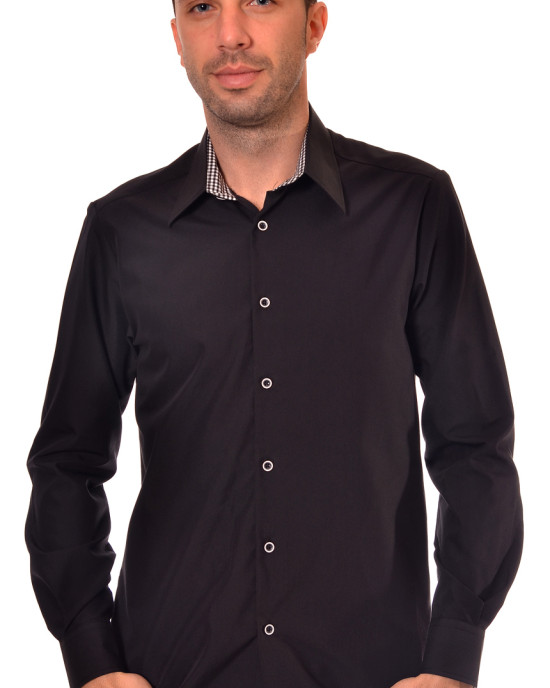 Официална риза Poplin Plain L/S