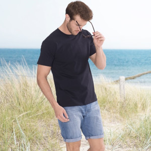 Мъжки тениски ICONIC PREMIUM RINGSPUN