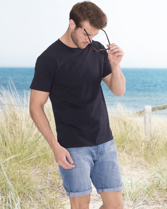 Мъжки тениски ICONIC PREMIUM RINGSPUN|Мъжки тениски