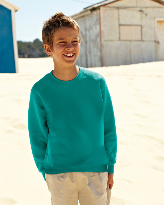 Дeтски ватирани блузи RAGLAN SWET