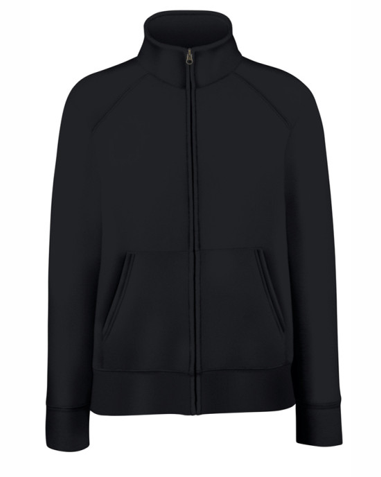 Дамски суичър с яка Premium Set In Sweat