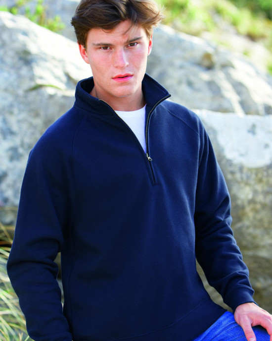 Ватирани блузи Premium Zip Neck