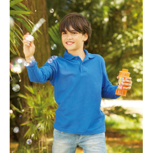 Детски тип лакоста дълъг ръкав 65/35 POLO