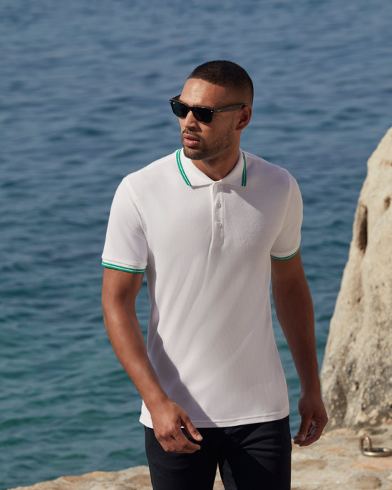 Риза пике TIPPED POLO OUTLET