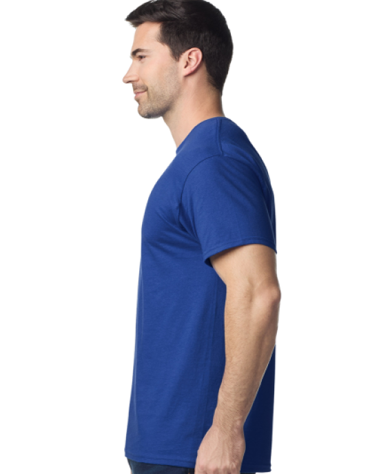 Класическа мъжка тениска Heavy Cotton 180g от 100% памук без странични шевове