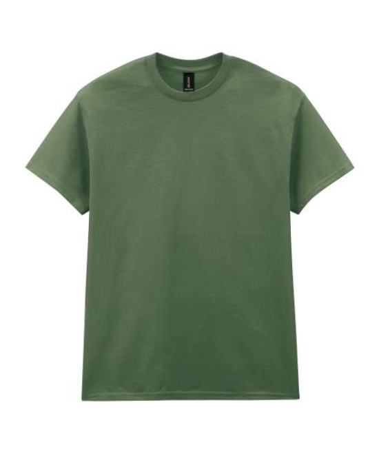 Класическа мъжка тениска Heavy Cotton 180g от 100% памук без странични шевове