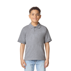 Детски тениски с яка DRYBLEND 200 ★★★