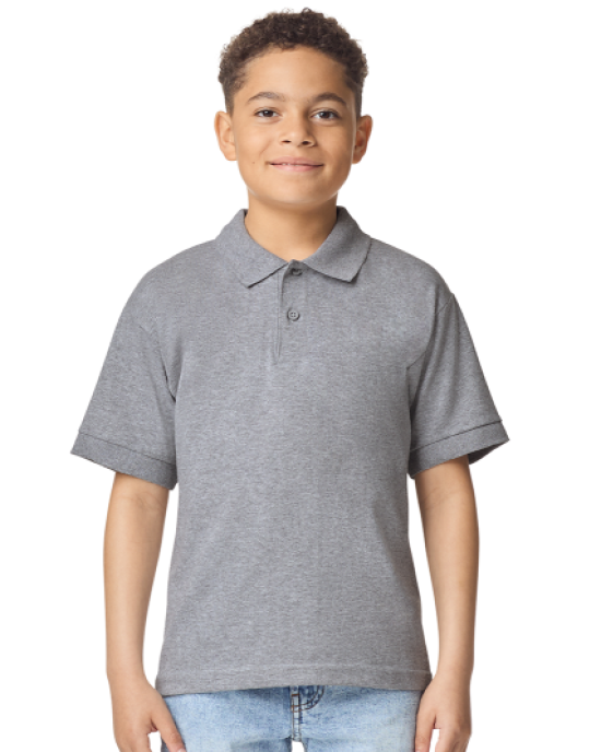 Детска Тениска с Яка DryBlend (203 g/m²) – Стил и Комфорт