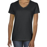 Дамска памучна V тениска Premium Cotton (185g) 
