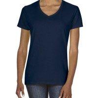 Дамска памучна V тениска Premium Cotton (185g) 
