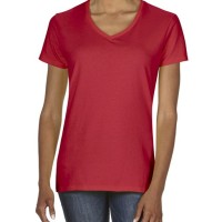 Дамска памучна V тениска Premium Cotton (185g) 