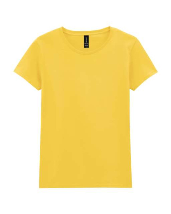 Вталена дамска памучна тениска Heavy Cotton 180g с къс ръкав