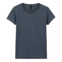 Вталена дамска памучна тениска Heavy Cotton 180g с къс ръкав