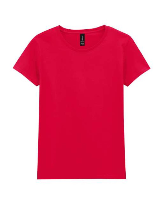 Вталена дамска памучна тениска Heavy Cotton 180g с къс ръкав