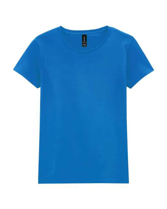 Вталена дамска памучна тениска Heavy Cotton 180g с къс ръкав