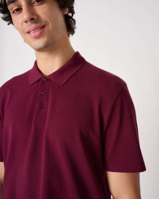 Мъжка Поло Тениска 100% Памук (200 g/m²) – Класическо Пике