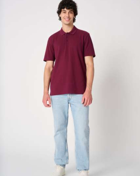 Мъжка Поло Тениска 100% Памук (200 g/m²) – Класическо Пике