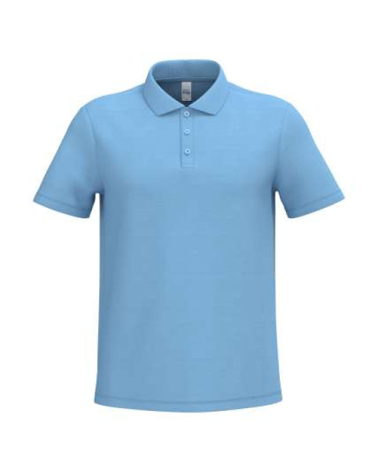 Мъжка Поло Тениска 100% Памук (200 g/m²) – Класическо Пике