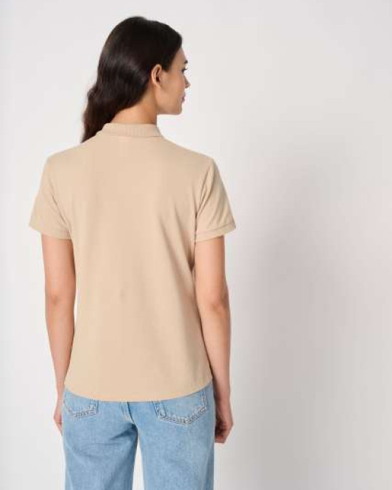 Дамска Поло Тениска от 100% Памук (200 g/m²) – Класическо Пике