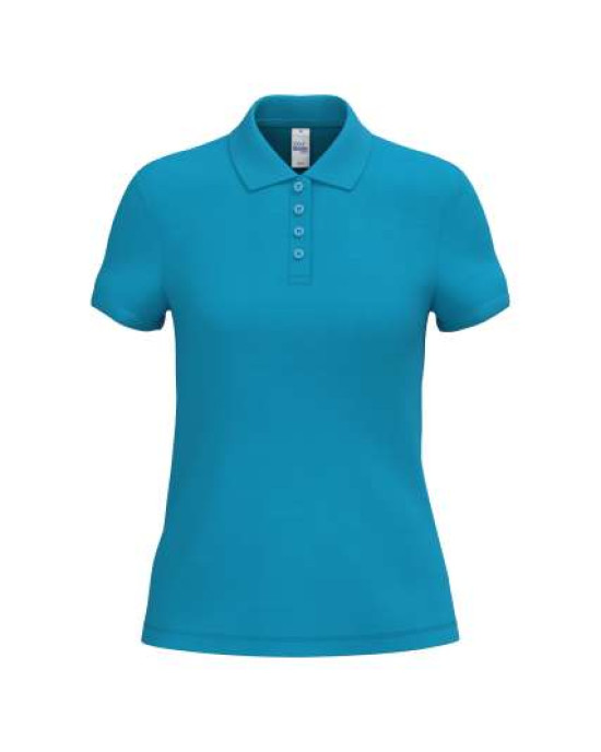 Дамска Поло Тениска от 100% Памук (200 g/m²) – Класическо Пике