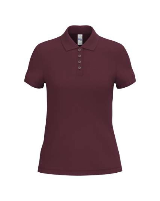 Дамска Поло Тениска от 100% Памук (200 g/m²) – Класическо Пике