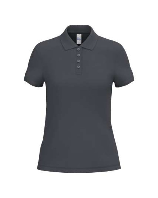 Дамска Поло Тениска от 100% Памук (200 g/m²) – Класическо Пике