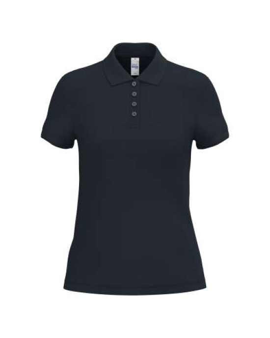 Дамска Поло Тениска от 100% Памук (200 g/m²) – Класическо Пике