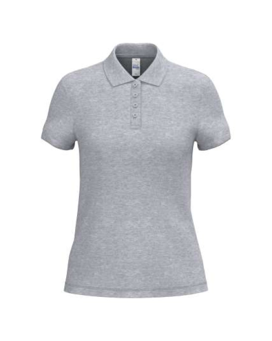 Дамска Поло Тениска от 100% Памук (200 g/m²) – Класическо Пике