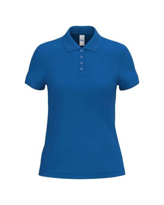 Дамска Поло Тениска от 100% Памук (200 g/m²) – Класическо Пике