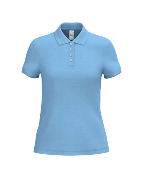 Дамска Поло Тениска от 100% Памук (200 g/m²) – Класическо Пике