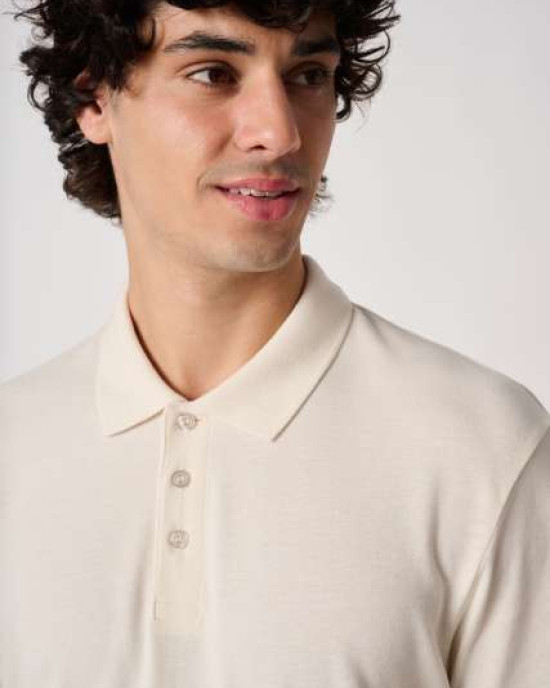 Мъжки Поло Тениски с яка тип Лакоста – 180 g/m2 Памук|Coloris.bg