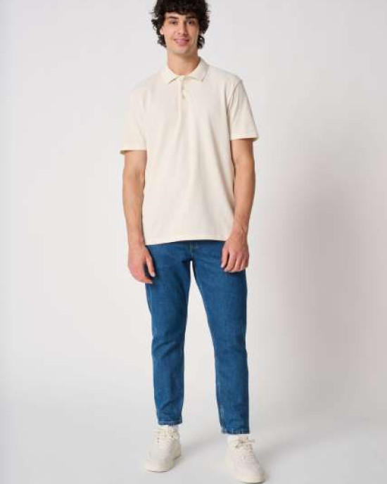 Мъжки Поло Тениски с яка тип Лакоста – 180 g/m2 Памук|Coloris.bg