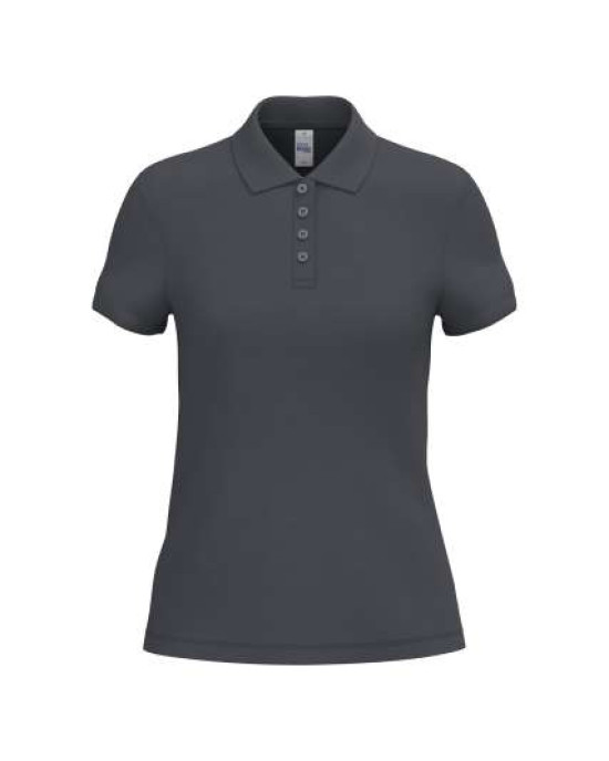 Дамски тип лакоста BASIC 180|Класическа тениска с яка