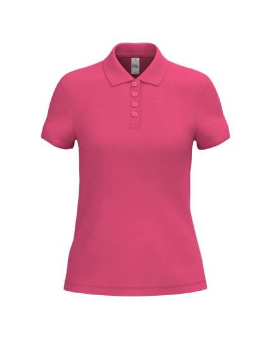 Дамски тип лакоста BASIC 180|Класическа тениска с яка