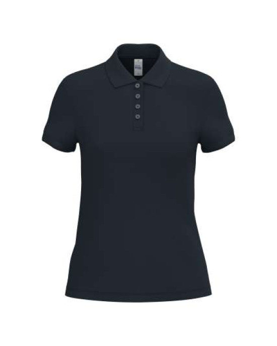 Дамски тип лакоста BASIC 180|Класическа тениска с яка