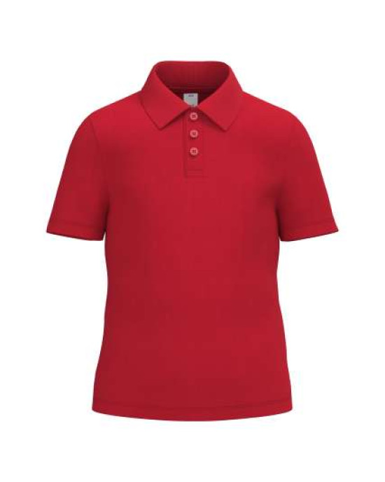 Детски тип лакоста BASIC 180|Класическа тениска с яка