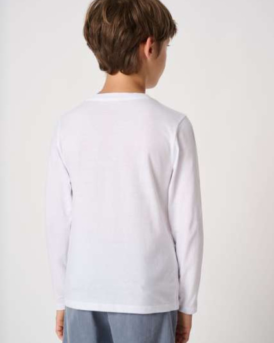 Детски памучни тениски с дълъг ръкав Ideal Basic