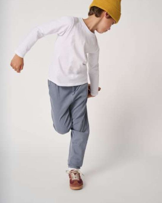 Детски памучни тениски с дълъг ръкав Ideal Basic