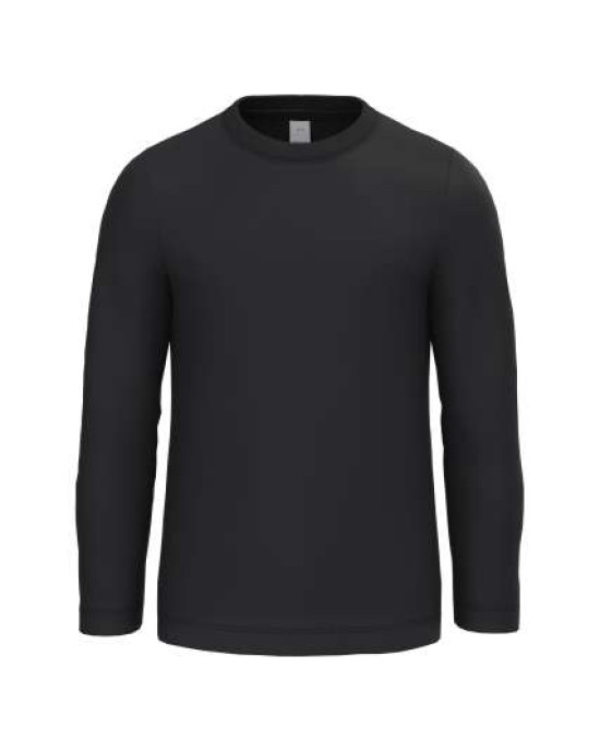 Детски памучни тениски с дълъг ръкав Ideal Basic