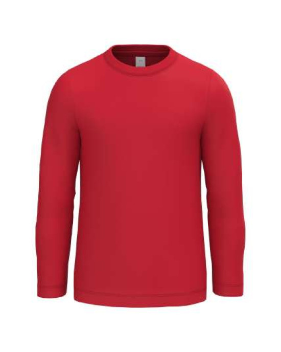 Детски памучни тениски с дълъг ръкав Ideal Basic