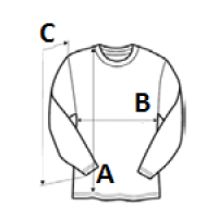 Детски памучни тениски с дълъг ръкав Ideal Basic