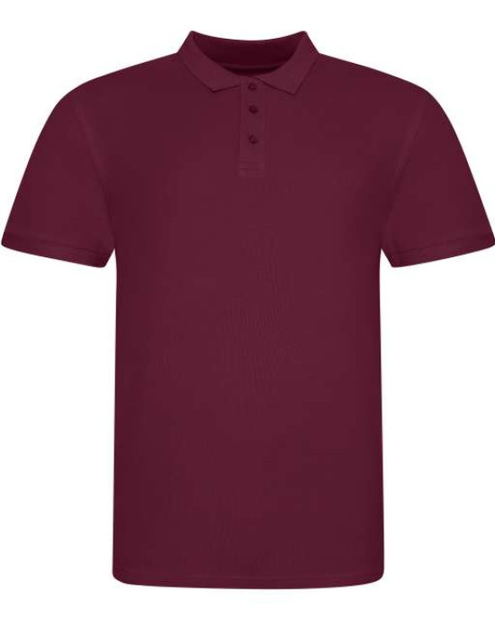 Мъжка поло тениска с яка от тъмносиньо микро пике 180 g/m2