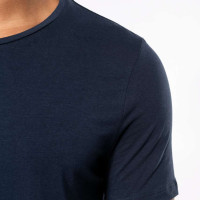 Мъжка Памучна Тениска с Ликра (160 g/m²) – Slim Fit и OEKO-TEX® Сертификат